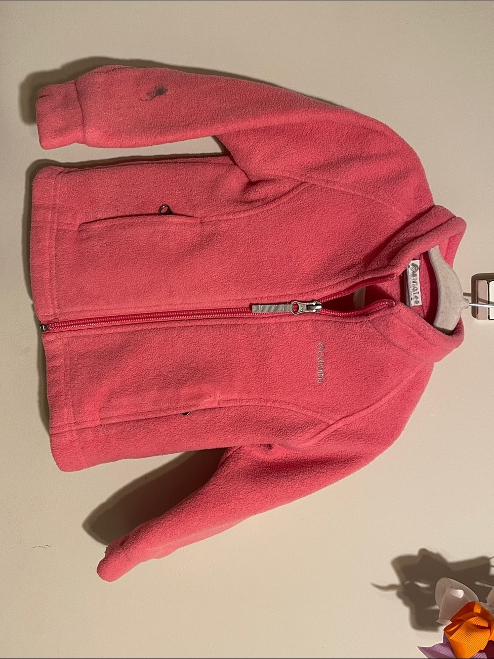 Columbia Kids Pink Fleece Jacket - Full Zip 2 toddler girls